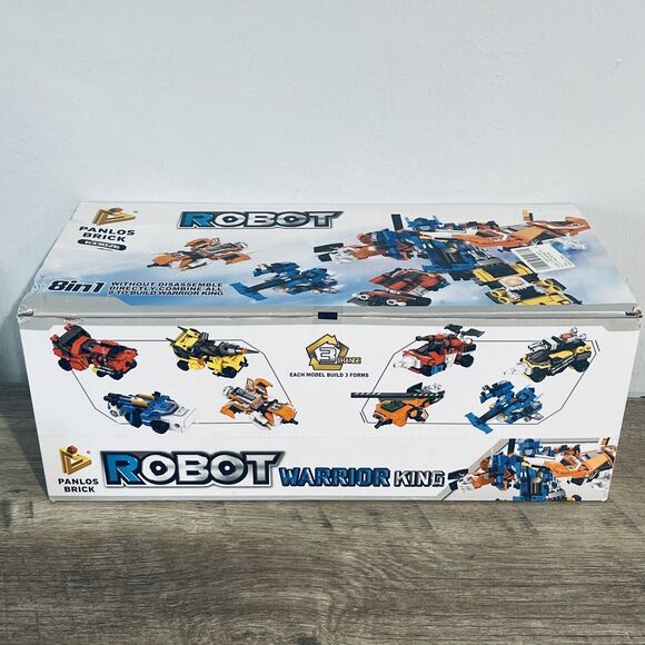 Panlos | Toys | New Panlos Warrior King 8in Vehicle Robot  New Panlos Warrior King 8in1 Vehicle Robot Toy Model Building Brick Block 741pcs